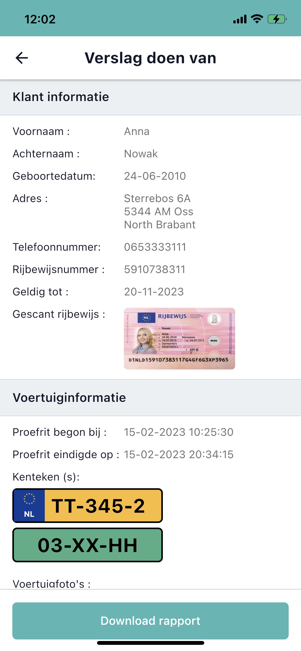 Snel overzicht PaceX