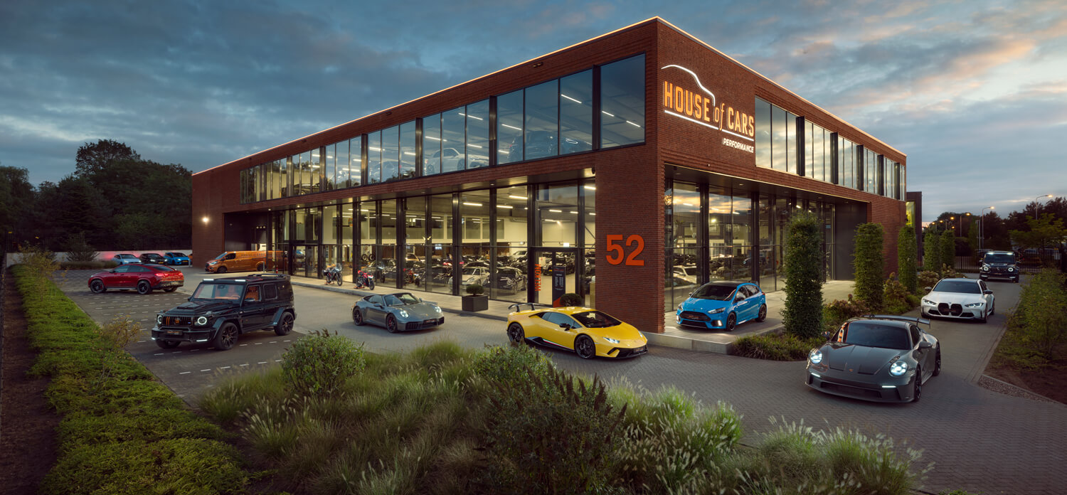 House of Cars Eindhoven, proefritregistratie en proefrit tracking met PaceX